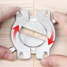 Trexhideaway universal hidden fastener combo. Hidden Furniture Hinge Alloy Strong Connector Fixing Fitting For Desktop Table Board Combination Woodworking Fastener Hardware Cabinet Hinges Aliexpress