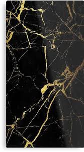 Black And Gold Marble Black And Gold Marble Metal Print By Natalie Walsh Black And Gold Marble Gold Marble Black Marble Iphone Case