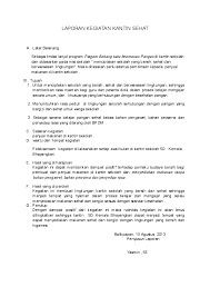 Biasanya laporan kegiatan ini dibuat oleh para peserta ke. Contoh Laporan Kegiatan Bahasa Sunda Singkat Kumpulan Contoh Laporan