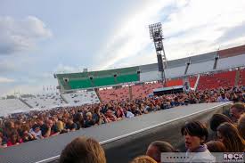 The stadium's construction started in 2017 and was finished before the end of 2019. Depeche Mode Delta Machine Tour European Leg At Puskas Ferenc Stadion Budapest Hungary 5 21 2013 Concert Review