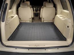 2012 Chevrolet Suburban Weathertech Custom Cargo And Trunk Liners Cargo Mat Weathertech Com Chevrolet Suburban Cargo Liner Trunk Liner