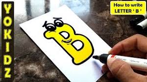 Bad, boy, bus, bunny, buzz, bee. Abc Writing For Children How To Write Letter B Alphabet Youtube