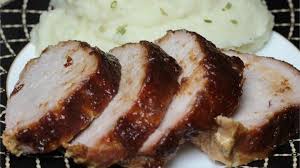 Apple Butter Pork Loin Recipe Allrecipes Com Apple Butter Recipes Pork Loin