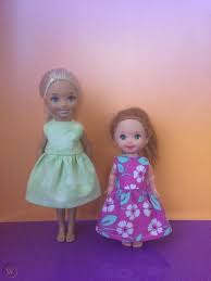 Kelly beringson vs chelsea brooks xfn 14. Barbie Sister Chelsea Kelly Doll Clothes Lot 2 Spring Dress Handmade New No Doll 1931794512