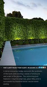 Nathan Burkett Pool Landscape Design Hedges Landscaping Backyard Lighting