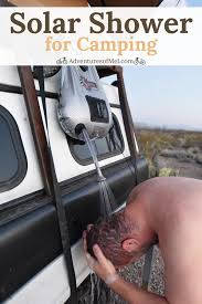 Grab A Hot Shower With A Solar Shower Bag Thanks To The Sun Perfect For Camping With Kids Especially Perfect For Bac Solar Shower Camping Shower Diy Camping