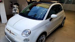Fiat 500 1.2 lounge spec 2012. Fiat 500 2009 Lounge 1 2cc 69cv Gasolina Youtube