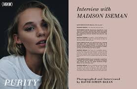 Interview with Madison Iseman