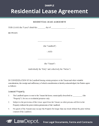 Leasing tips, reasons to lease, and reasons not to lease. Residential Lease Agreement Free Rental Lease Form Us Lawdepot