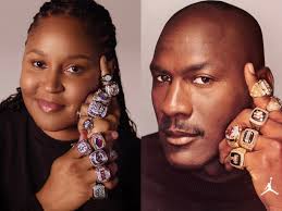 Maya Moore recreated Michael Jordan's iconic ring photo to celebrate her  TWELVE championship rings 😮‍💨🔥 💍💍💍💍💍💍💍💍💍💍💍💍