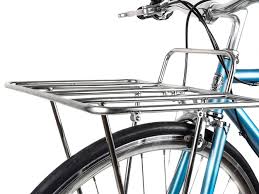 blb frontier rack silver modern bike steel bike speed bike