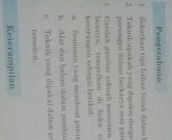 Jawaban Seni Budaya Kelas 9 Halaman 12 Learning By Doing