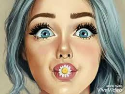 اجمل صور بنات كيوت رسم مع اجمل اغنية Youtube