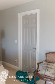 It's a colorful, playful way to bring character to a space, with less risk and commitment than going for an accent wall or a fully painted room. Customizing A House Painting Interior Doors Miss Mustard Seed