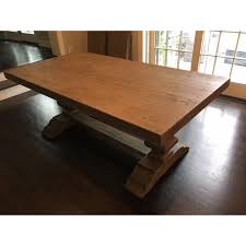 Previous post our dining table. Brand New Pottery Barn Banks Extending Dining Table Chairish