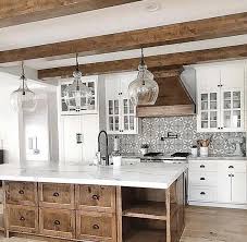 This Beautiful Farmhouse Kitchen Does Not Disappoint Pc Ig Whitesparrowfarm Home Decor Kitchen Farmhouse Style Kitchen Rustic Kitchen