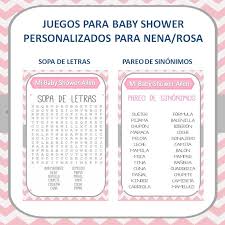 Juegos para baby shower de niña 2018. Juegos Para Baby Shower 2018 Para Imprimir Tengo Un Juego
