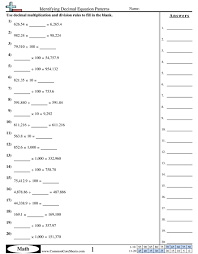 Multiplying decimals using number lines. Decimal Worksheets Free Commoncoresheets