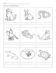 Describe Different Pets Kindergarten Worksheets Animal Worksheets Kindergarten Worksheets Printable