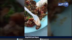 إغلاق مطعم الغدير بعد رصد صرصور في إحدى وجباته Youtube