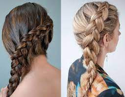 Si va dalla treccia “piatta”, attaccata alla radice, a quella torchon per arrivare a quella a corona, a cascata e … Pin Su Trecce Particolari