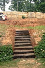 12 Some Of The Coolest Initiatives Of How To Makeover Backyard Landscape Ideas Sloped Backyard Landscaping Landscape Stairs Sloped Backyard