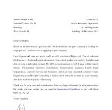 Contoh surat lamaran pekerjaan bahasa inggris berdasarkan iklan. Contoh Surat Dalam Bahasa Inggris Dan Terjemahannya Contoh Surat
