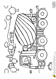 Coloriage Camion Et Chantier B Eacute Tonni Egrave Re