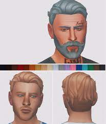 Blog dedicated to sims 4 maxis match custom content. Bucky Hair By Buckgrunt Sims 4 Hair Male Sims 4 Maxis Match