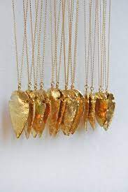 Arrowhead Necklace Jewelry Gold Arrowhead Necklace Gold Arrowhead