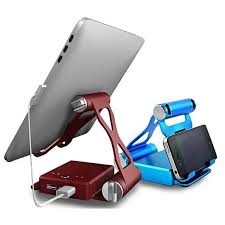 Podium Style Stand With Extended Battery Up To 200 For Ipad Iphone Any Smart Gadgets Smart Gadget Gadgets Powerbank