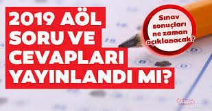 Aöl sınav soruları ve cevap anahtarı gündemde yer alıyor. Aol Sinav Sonuclari 2019 Meb Tarafindan Ne Zaman Aciklanacak 3 Donem Acik Ogretim Lisesi Aol Soru Cevaplari Yayimlandi Mi Egitim Haberleri