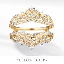 Double shared prong graduated six stone ring wrap. Shop Wedding Ring Enhancers Ring Wraps Kay