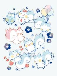 パチリスちゃんつめつめ⚡ リスの日 」|てまりまろのイラスト