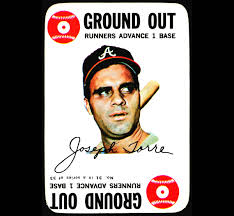 1968 Topps #31 Joseph Torre Atlanta Braves Baseball Card