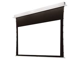 Premier is housed in a black pentagonal steel case and utilizes a. Monoprice 120in Ultra Hd 4k Ceiling Recessed Motorized Projection Screen 16 9 No Logo Monoprice Com
