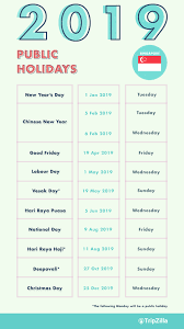 Anniversary of installation of the sultan of terengganu. 6 Long Weekends In Singapore In 2019 Bonus Calendar Cheatsheet