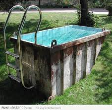 Diy Swimming Pool Funsubstance Homemade Swimming Pools Dumpster Pool Mini Pool