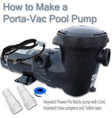Today i show you and tell you how i made this homemade diy pool vacuum! How To Make A Pool Porta Vac Pump Intheswim Pool Blog