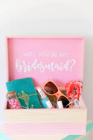 Repeat this for the other long side. Diy Bridesmaid Gift Boxes Tell Love And Party