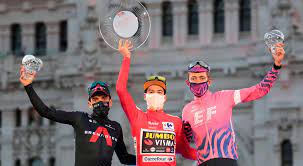 Egan bernal confirmó finalmente que este año participará en la vuelta a españa, manteniendo en. Roglic Se Consagro Bicampeon En La Vuelta A Espana Ciclismo La Voz Del Interior