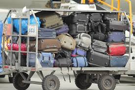Image result for luggage dalam flight