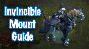 Wrath of the lich king soundtrack. Jessiehealz Invincible Mount Guide World Of Warcraft Youtube