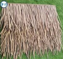 Outdoor UV-resistant Long Lifespan Nipa Huts Roof Thatch Artificial  Synthetic Thatch Roofing