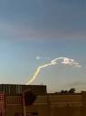 山西天空漂浮巨型“玫瑰云” 专家答疑：火箭发动机喷出的余迹- 科学探索 ...