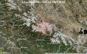 Earlier last month, an earthquake of magnitude 3.7 on the richter scale had hit pithoragarh in uttarakhand. Quake Info Moderate Mag 4 3 Earthquake 44 Km North Of Joshimath Chamoli Uttarakhand India On Monday 24 May 2021 12 31 Am Gmt 5 30 364 User Experience Reports Volcanodiscovery