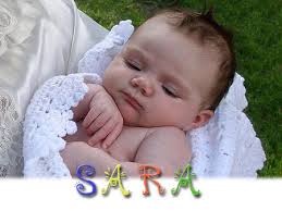 Los nombres más utilizados en España: Sara