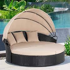 Alibaba.com offers 2,414 outdoor daybed cushions products. 1 Round Center Table 4 Pieces Seating Separates Cushioned Seats Lawn Poolside Garden Oakmont Patio Furniture Outdoor Daybed Round Sofas With Canopy Black Wicker Patio Furniture Accessories Patio Lawn Garden