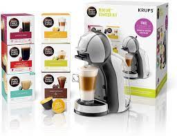 If you have your heart set on finding the best dolce gusto machine but are wondering which is ideal for your needs and lifestyle, we have picked the. Nescafe Dolce Gusto Kp123b41 Mini Me Automatic Coffee Machine Grey And Black By Krups Starter Kit Dolce Gusto 1500 W Arctic Grey Black Amazon Co Uk Home Kitchen