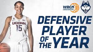 Williams was named the 2017 american athletic conference and wbca ncaa division i defensive player of the year and 2018 lowe's senior class award. Catching Up With Reed S Gabby Williams Krnv